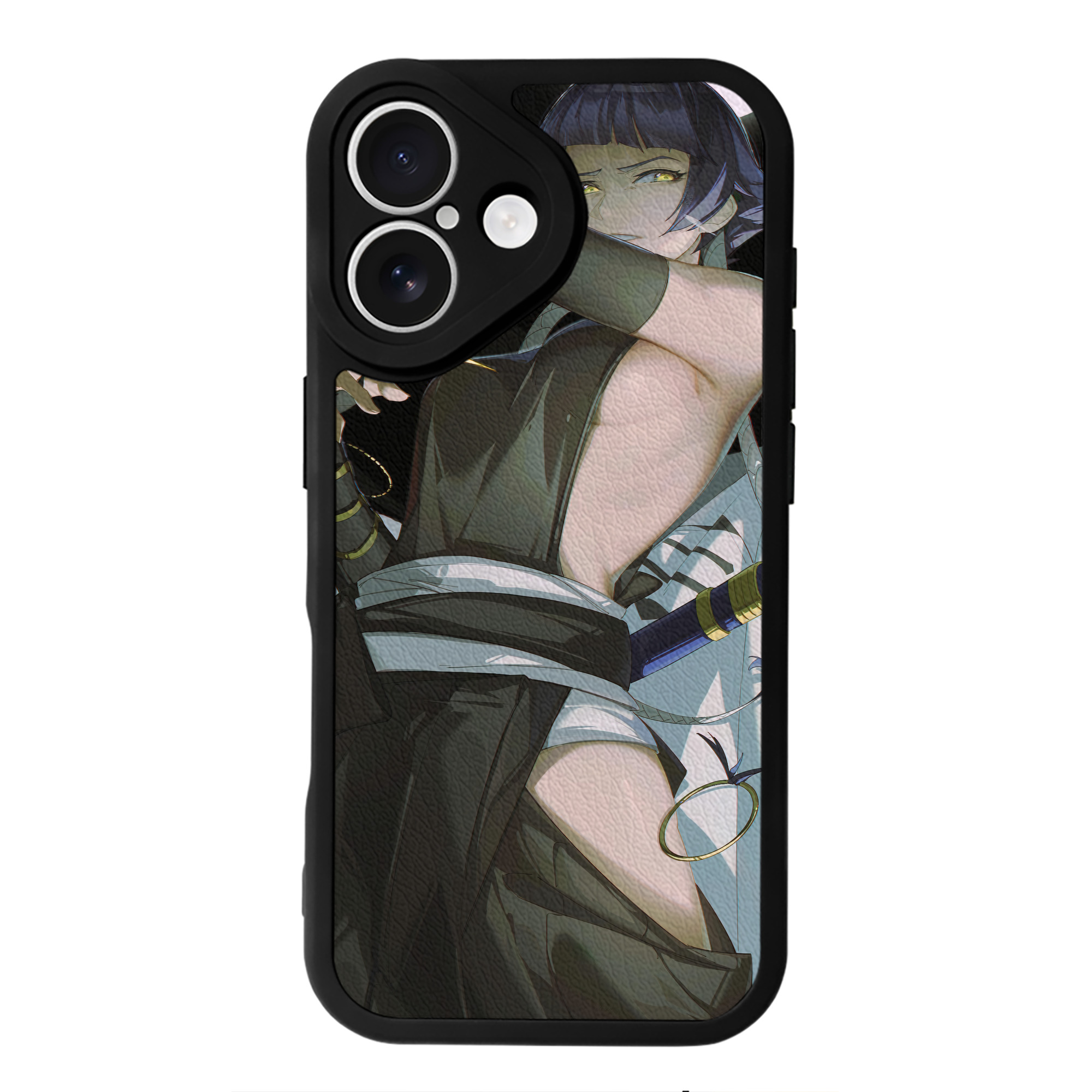 （画像用） ブリーチ BLEACH 【iPhone 16シリーズ対応】シリコンスマホケース（レザー調） 材質：シリコン